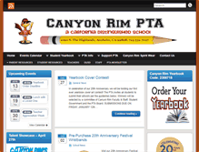 Tablet Screenshot of canyonrimpta.com